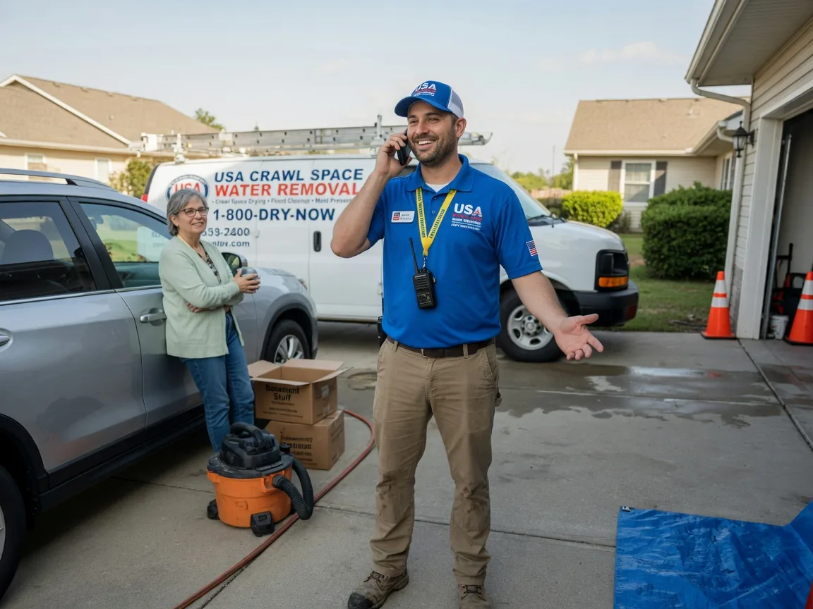 Crawl Space Water Removal Gurley, NE FAQs